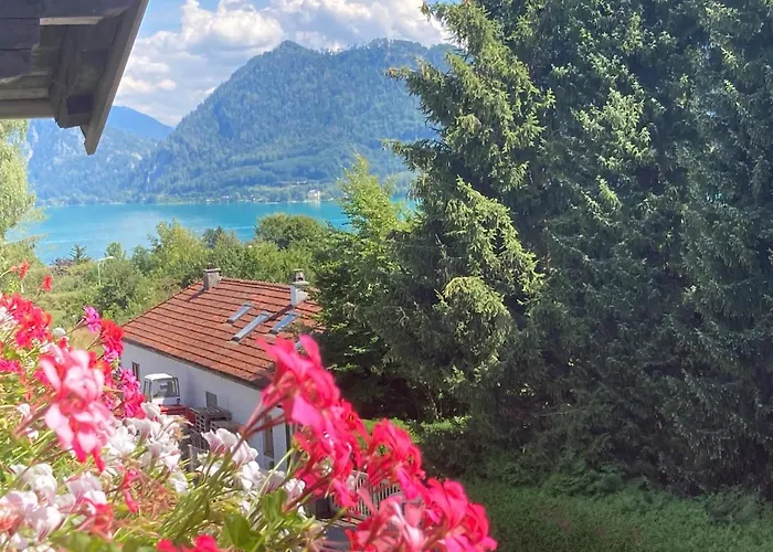 Апартаменты Mit Seeblick, Unterach Am Attersse *